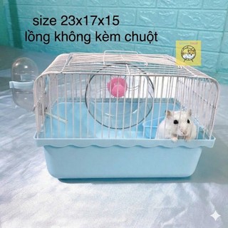 Lồng hamster mini full phụ kiện size 23x17x15