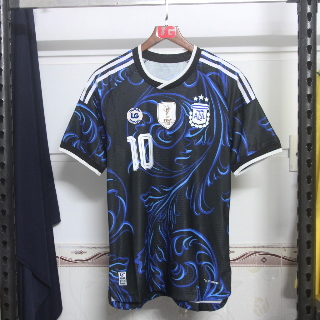 [bản player] Áo Argentina Messi10 xanh đen WC 2026 sân khách