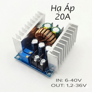 Mô Đun Hạ Á𝗽 𝟮𝟬𝗔 300W Điều Chỉnh Điện Áp Giảm Xuống DIY -