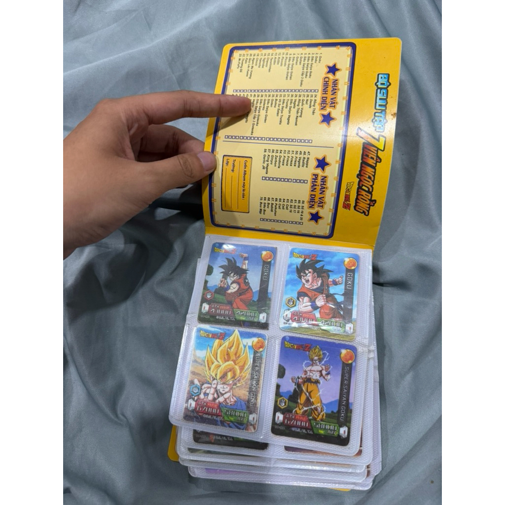 70 + 4 KB Thẻ Toonies Dragonball Z 2015 Kèm Album 74/75