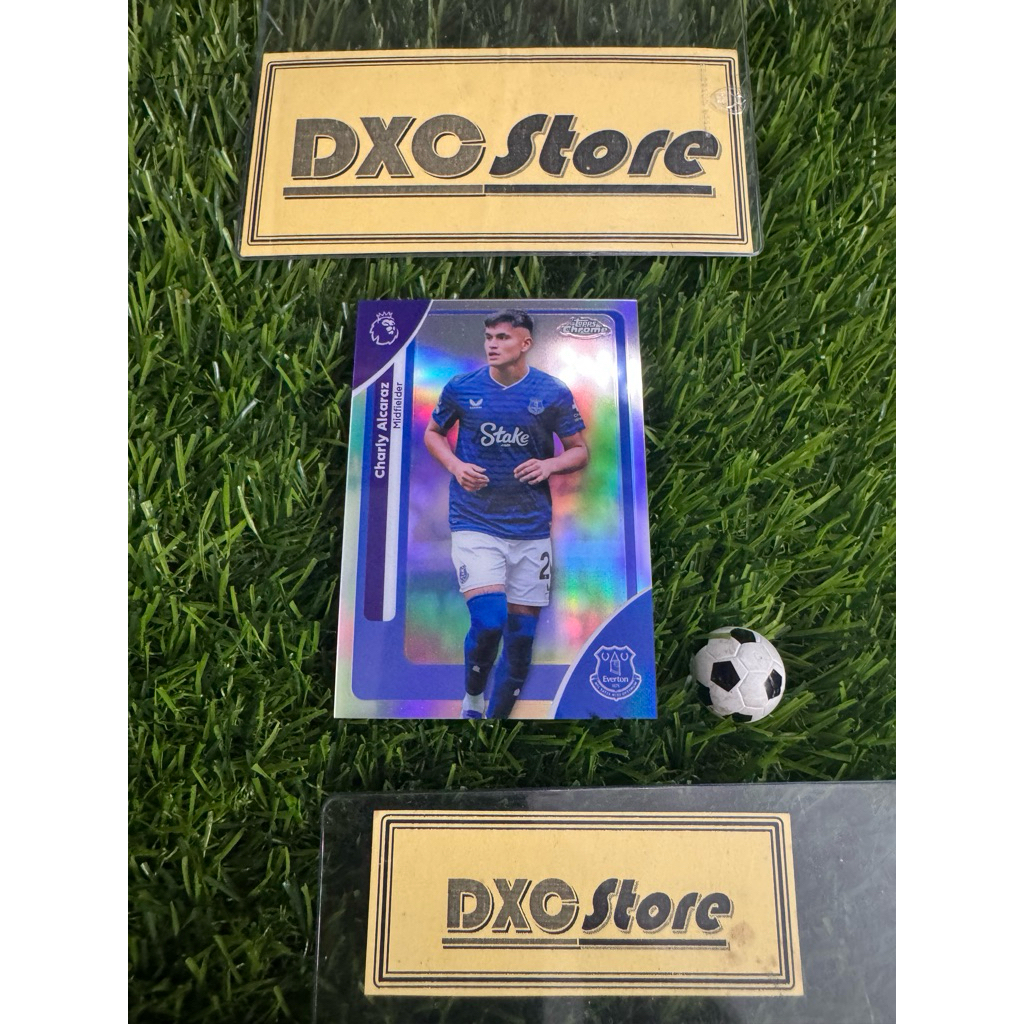 [ CHÍNH HÃNG ] - REFRACTOR - TOPPS CHROME PREMIER LEAGUE 2026 - CHARLY ALCARAZ (EVERTON)