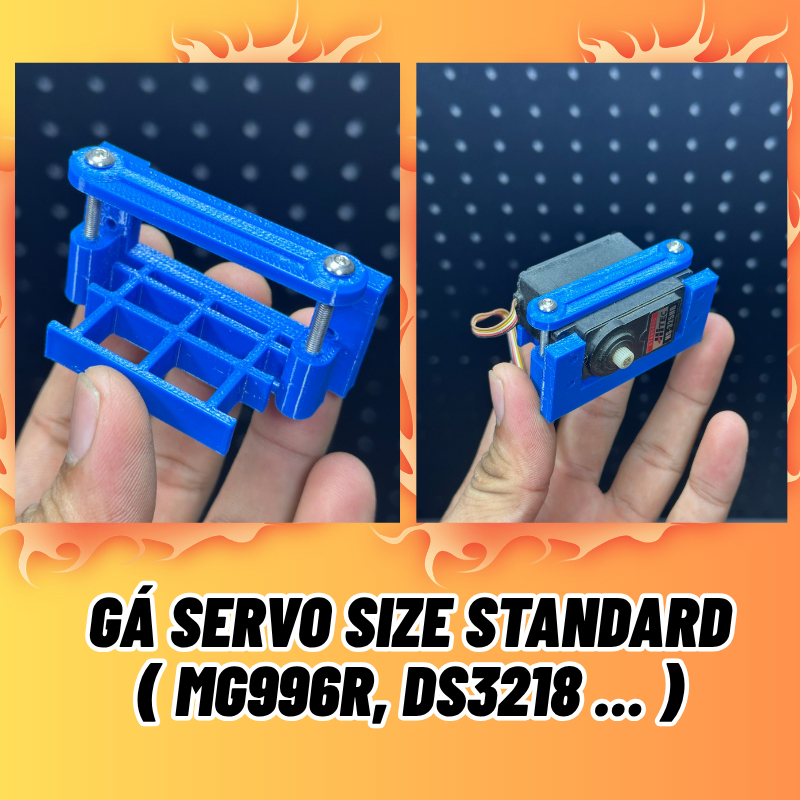 Gá Servo Size Standard Dùng cho MG995 MG996R DS3218 DS3225 DS3235....