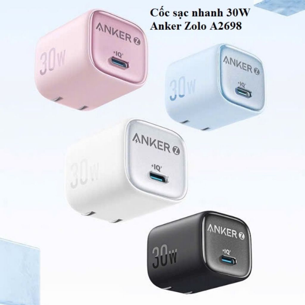 Cốc/ Củ Sạc Nhanh 30W Anker Zolo A2698 (BP)
