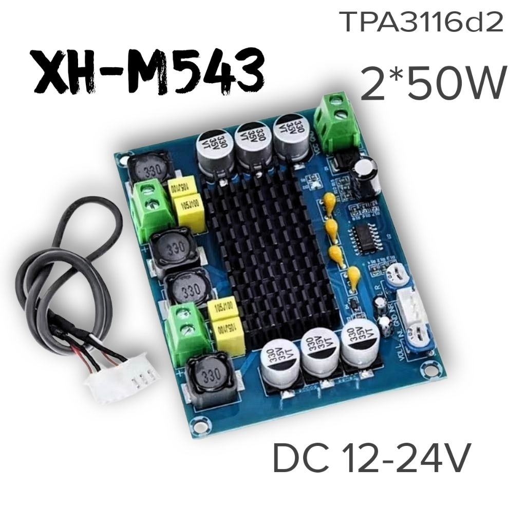 XH-M543 TPA3116d2 Mạch Khuếch Đại Âm Thanh 2*50W