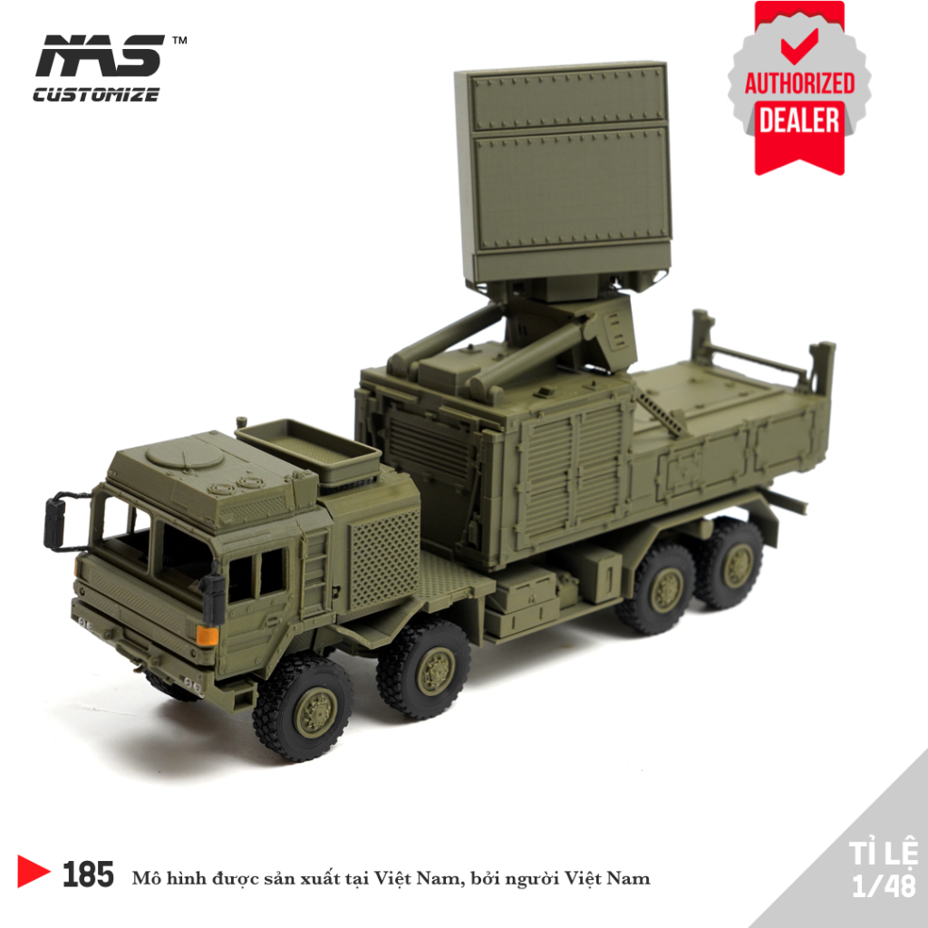 [NAS] Mô hình lắp ráp hệ thống Radar IRIS-T của Đức 1/48. mô hình phòng không tỉ lệ 1:48