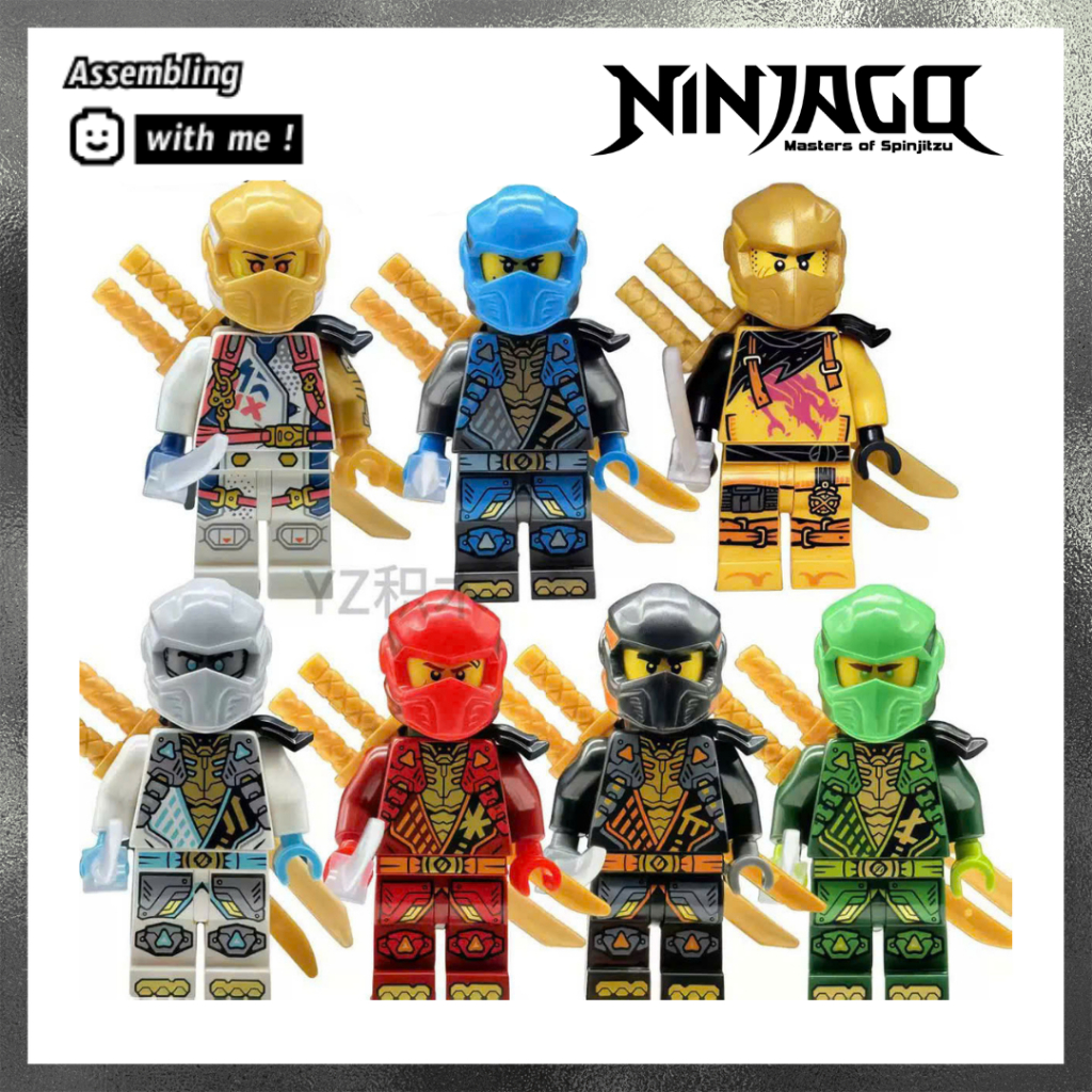 Đồ chơi lắp ráp Minifigures Ninjago Dragon Rising 3 - Các chiến binh Ninja huyền thoại