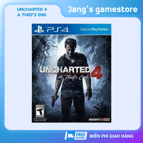 Đĩa game PS4 Uncharted 4: A Thief's End