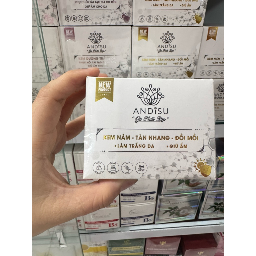 kem Andisu kem nám tàn nhang đồi mồi 25g