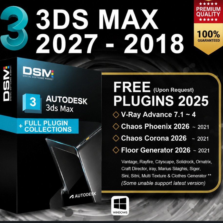 3ds Max + Vray + Corona 2027