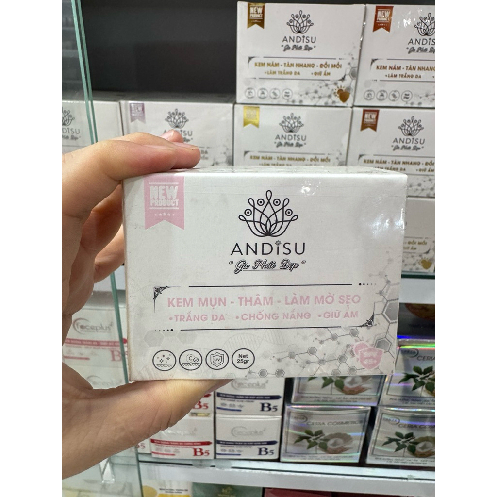 kem Andisu mụn thâm làm mờ sẹo 25g