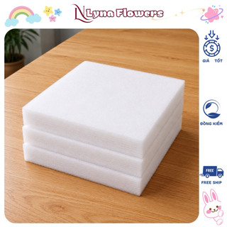 Xốp Dẻo Cắm Hoa, Chèn Hàng Chống Va Đập Dày 4cm 20x20cm
