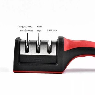 Dụng Cụ Mài Dao Kéo 3 Cấp Độ Cầm Tay, Máy Mài Dao Nhanh Tiện Lợi