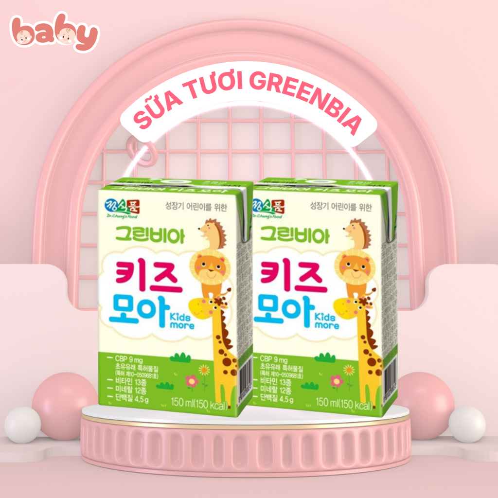 Sữa nước Greenbia Hikid (Hàn Quốc)