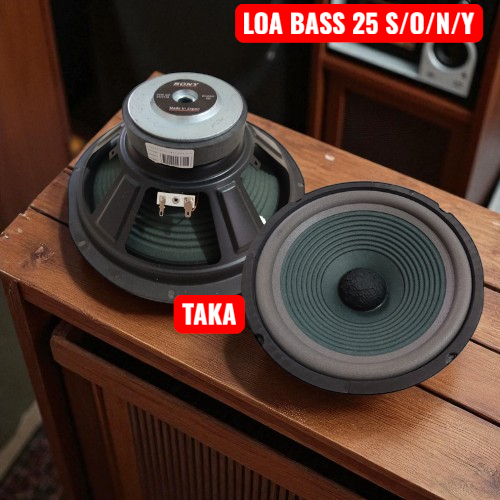 Loa bas 25 sony từ 100 màng sóng cho loa kéo lời sáng giá 1 loa