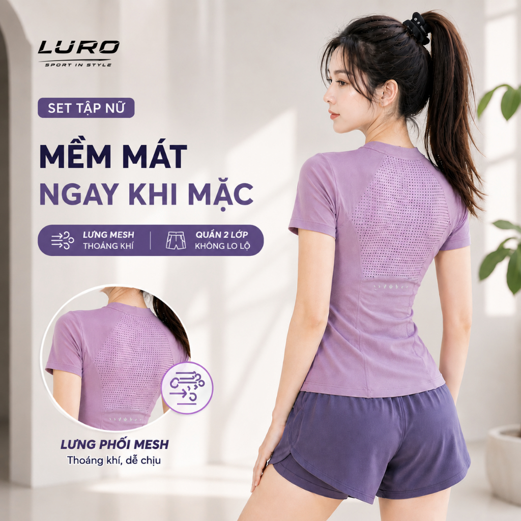 S6N — Bộ tập thể thao nữ