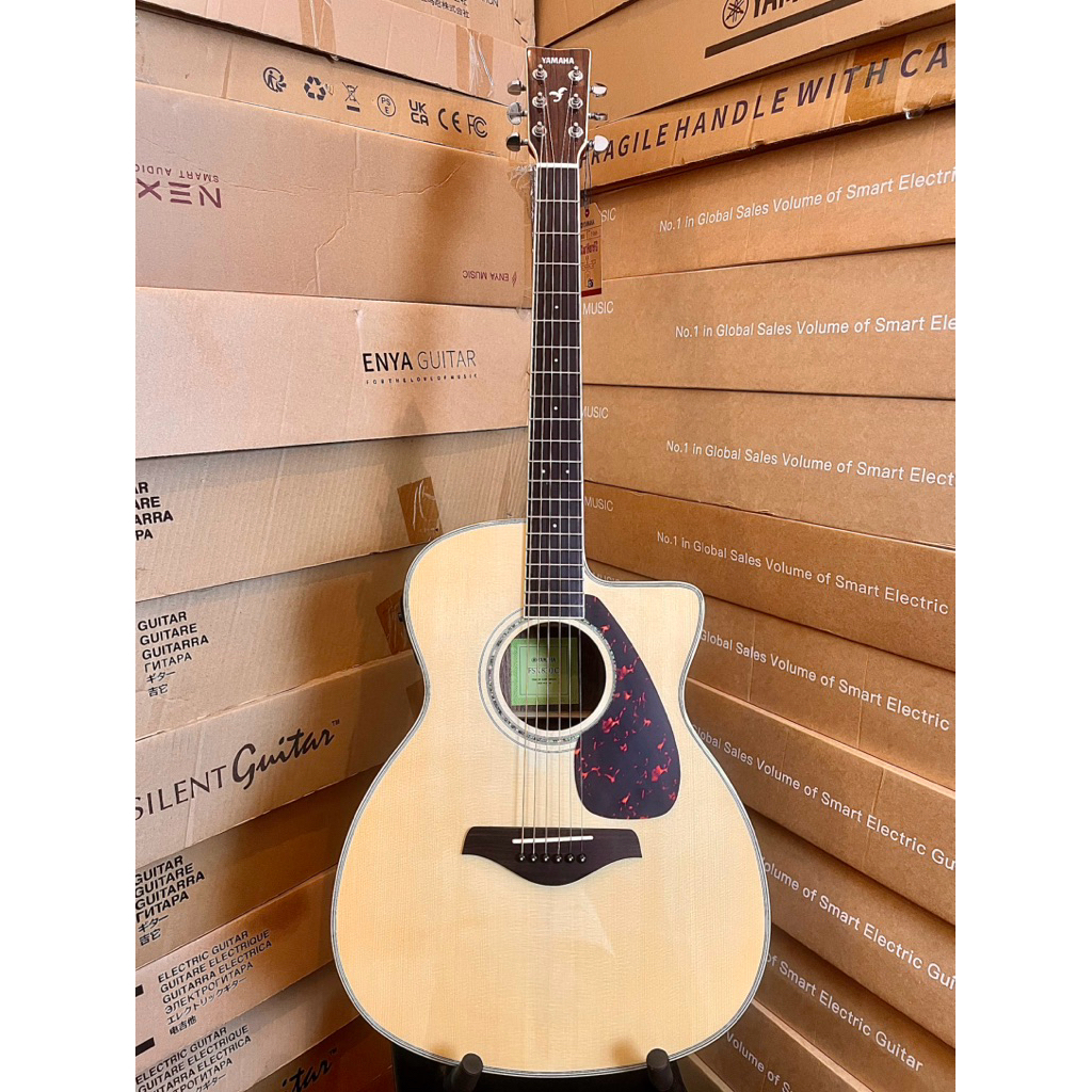 Guitar Yamaha FSX830C - Guitar Acoustic chính hãng Yamaha - Có EQ xịn - Cấu hình cẩm ấn cao cấp