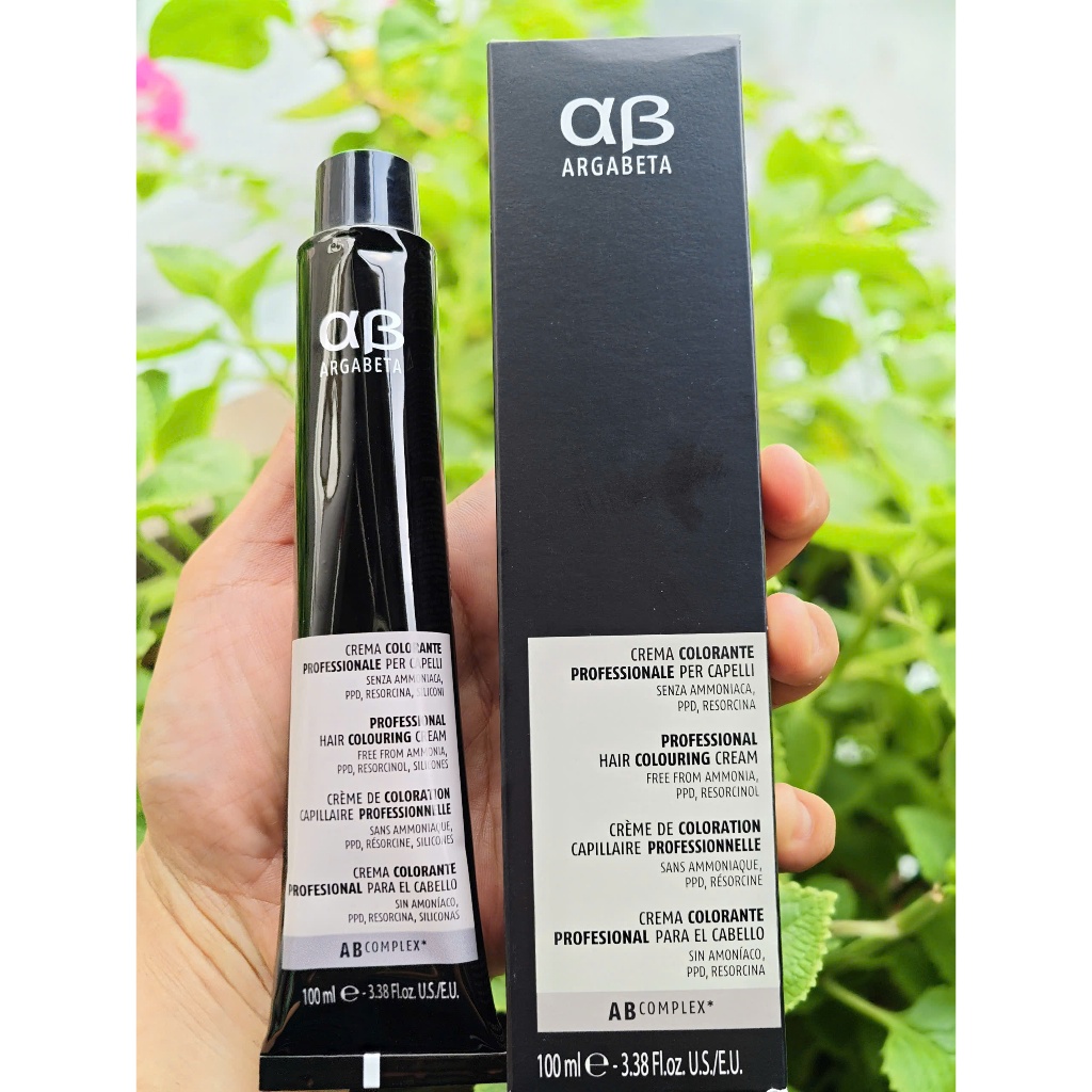 Thuốc Nhuộm Tóc Vegan ARGABETA No Ammonia | Made in Italy | 100ml