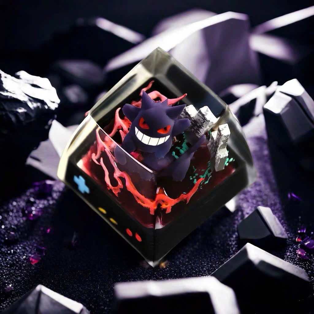 Gengar pokemon keycap