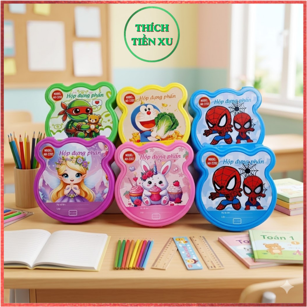 Sỉ 10 hộp đựng phấn dùng trong học tập,giáo viên,nhà trường.