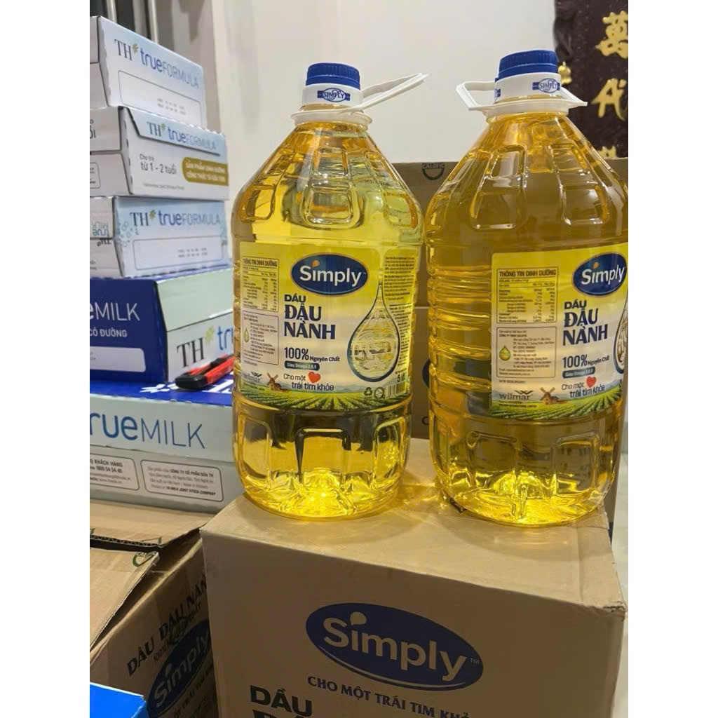 Dầu ăn đậu nành Simply Can 5L
