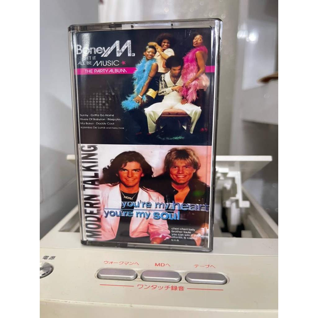 Băng Cassette Boney M. & Modern Talking
