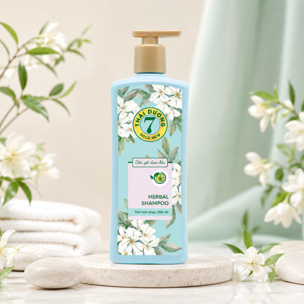 Dầu gội dược liệu Thái Dương 7 bưởi tây 200ml, 500ml dành cho tóc gàu, ngứa, nấm da đầu - Sao Thái Dương | BigBuy360 - bigbuy360.vn