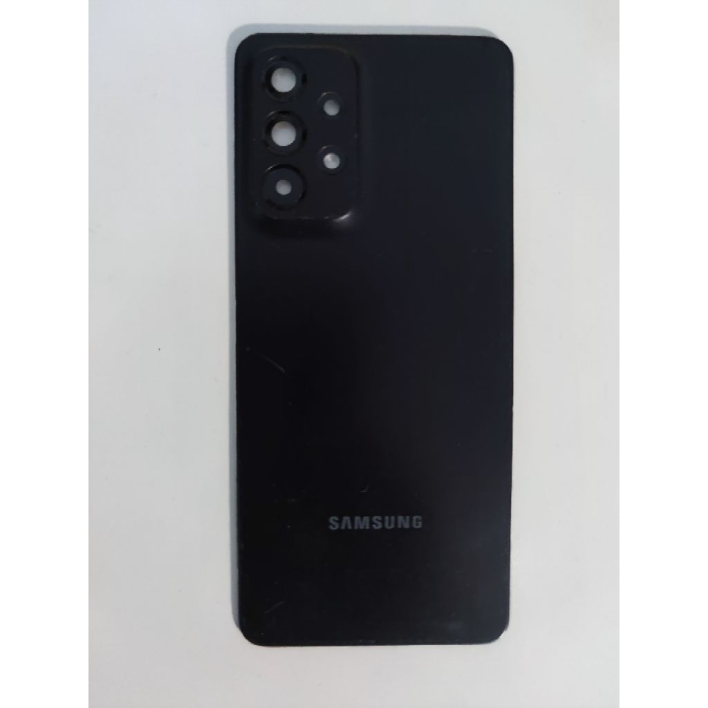 Nắp lưng cũ zin tháo máy Samsung Galaxy A53 màu đen còn tốt