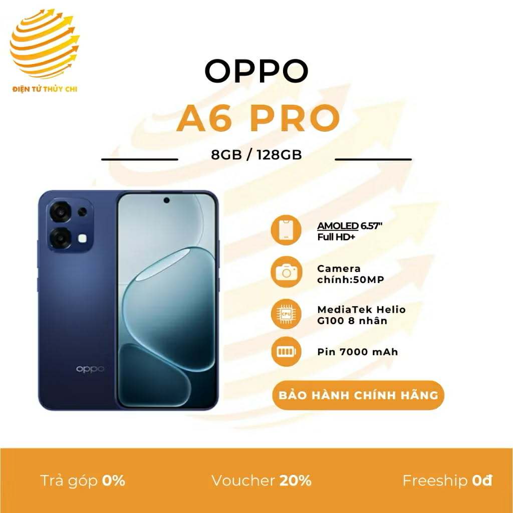 Điện thoại Oppo A6 Pro 8GB/128GB - Hàng Chính Hãng