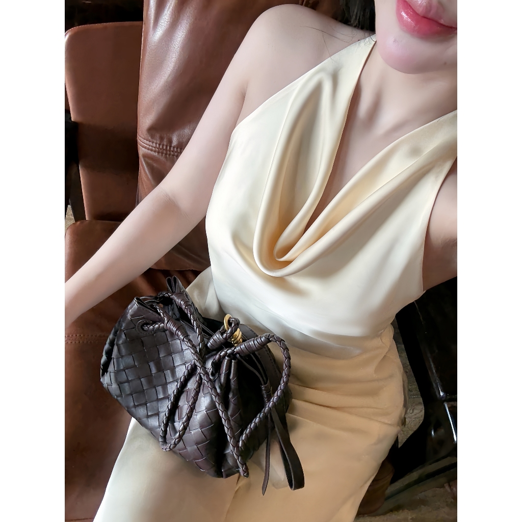 LYC FASHION - Áo Lụa Cổ Đổ Hàn Châu