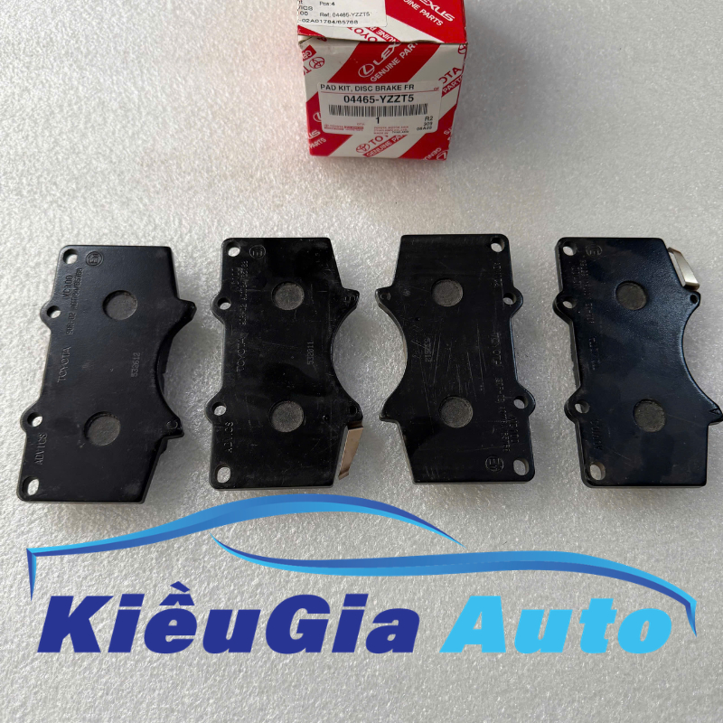 Má phanh (Bố thắng) trước Toyota Fortuner 2009-2026 Chính hãng