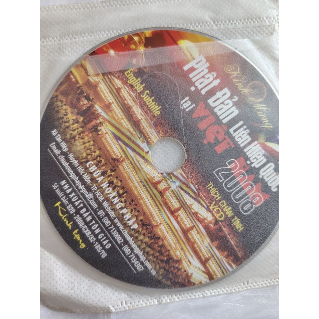 Combo 5 VCD về Phật giáo như hình
