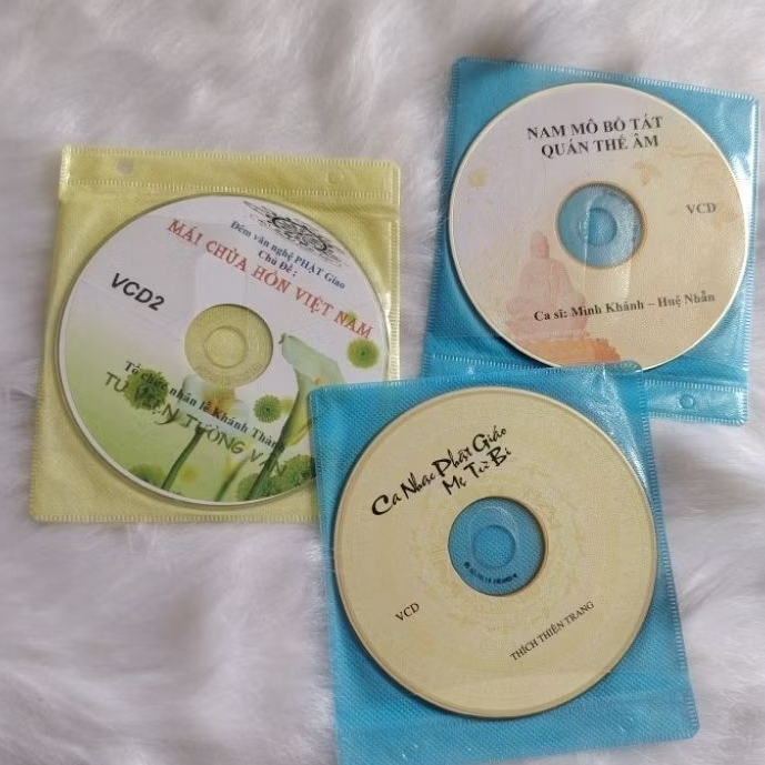 Combo 4 VCD ca nhạc Phật giáo