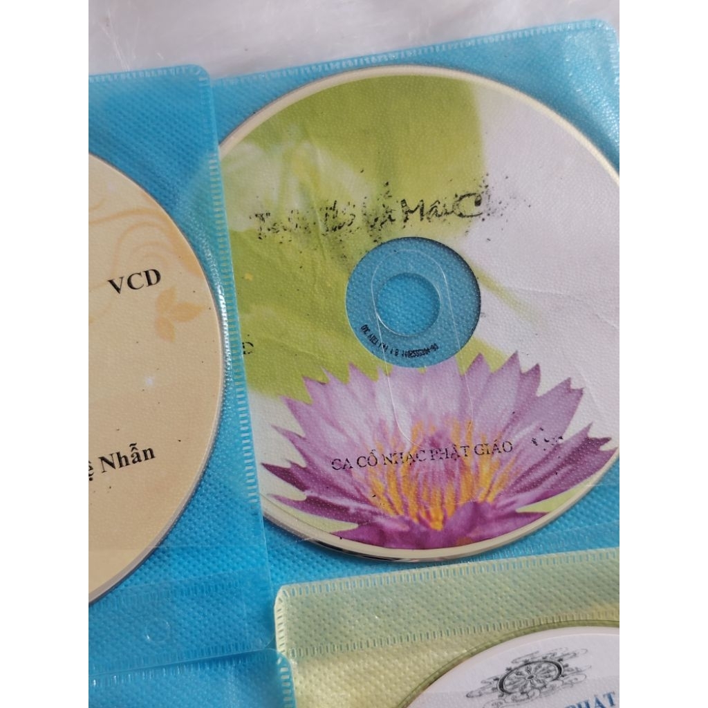 Combo 3 VCD ca nhạc Phật giáo như hình