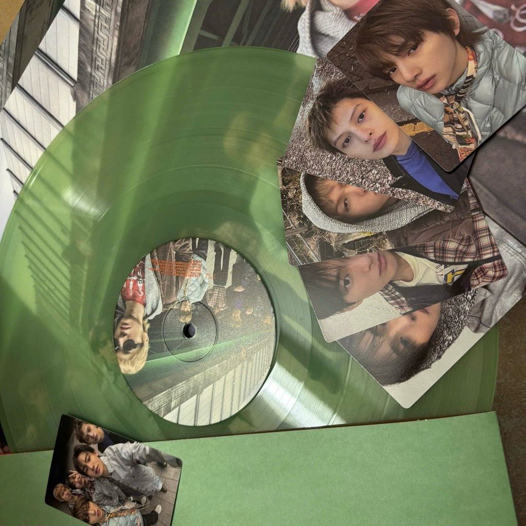 [CHÍNH HÃNG] CORTIS CARD ĐĨA VINYL GREEN GREEN JAMES MARTIN JUHOON KEONHO SEONGHYEON