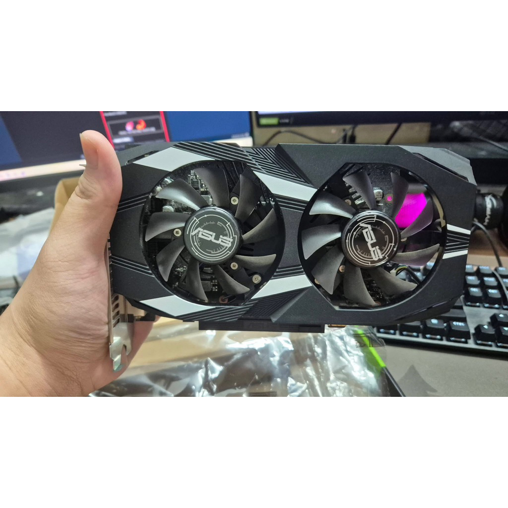 RTX 3050 Asus 6gb dual like new bh 11/2028