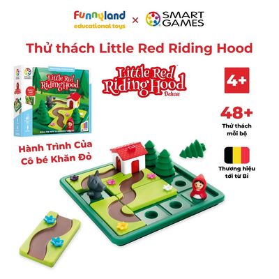 Đồ chơi trí tuệ thử thách Little Red Riding Hood - Smart Games giúp bé phát triển tư duy  toàn diện