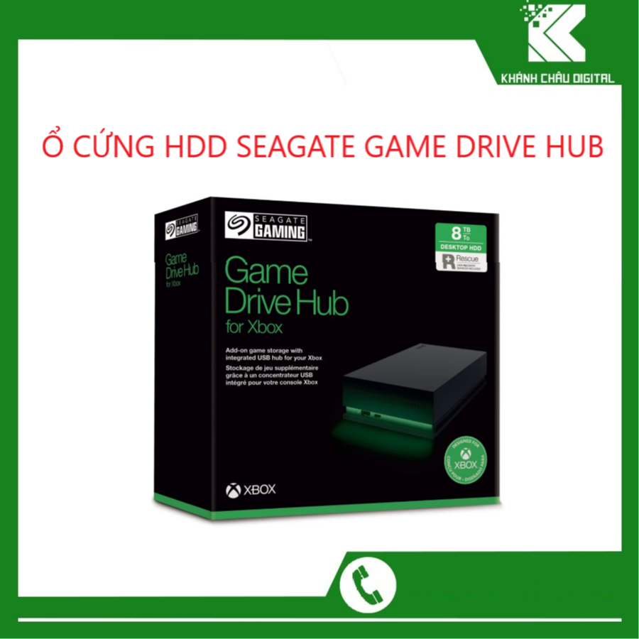 Ổ CỨNG DI DỘNG HDD SEAGATE GAME DRIVE HUB 8TB