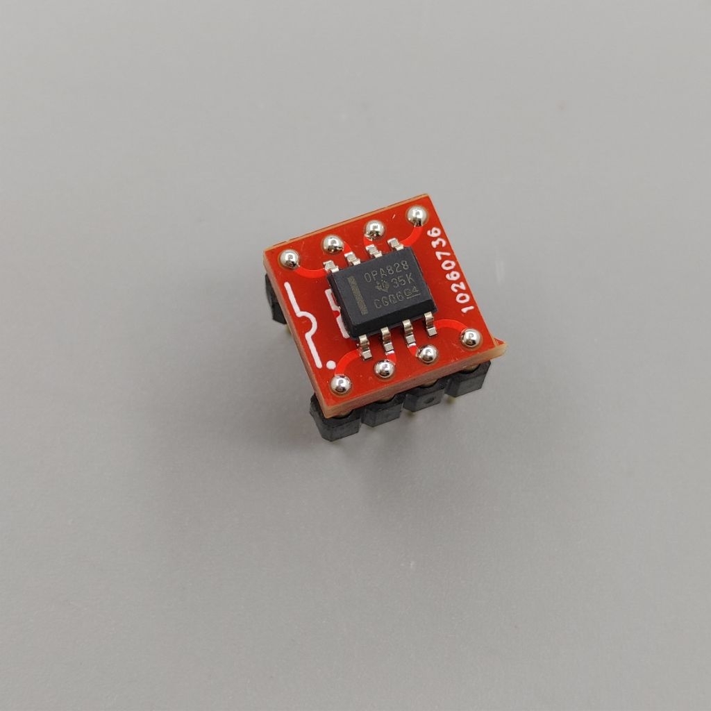 OpAmp đơn OPA828 và OPA828 ghép đôi Low-noise Jfet-input Ti