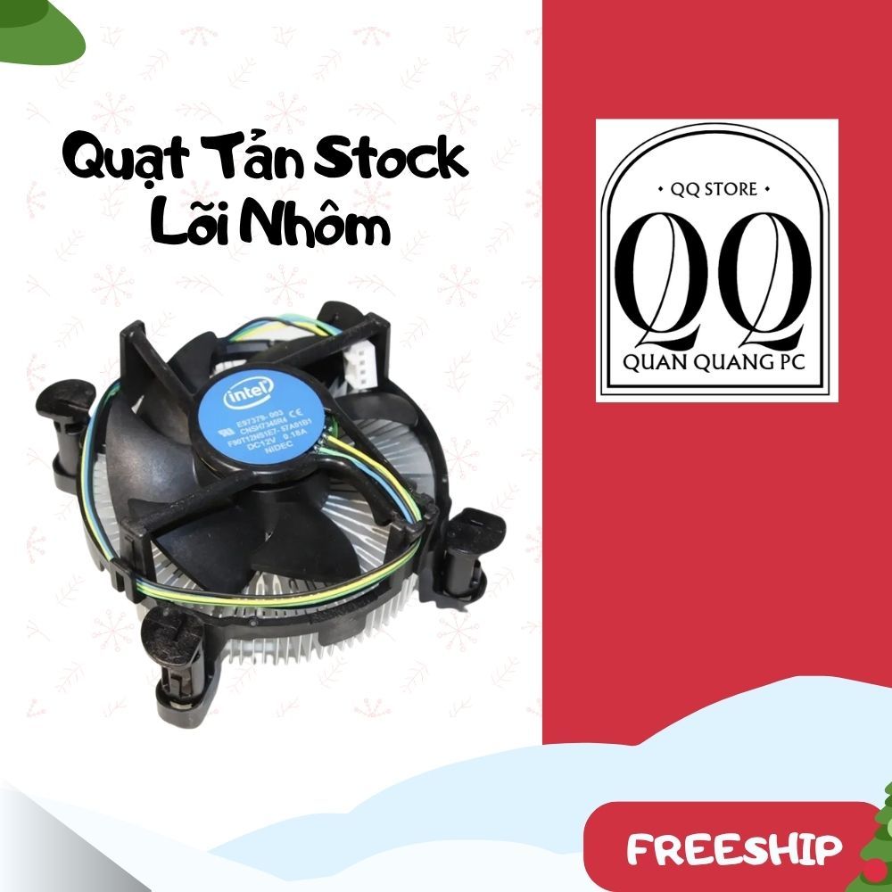 [ Bán Nhanh] QUẠT TẢN NHIỆT CPU/FAN CPU SOCKET 1155,1151,1150,...p