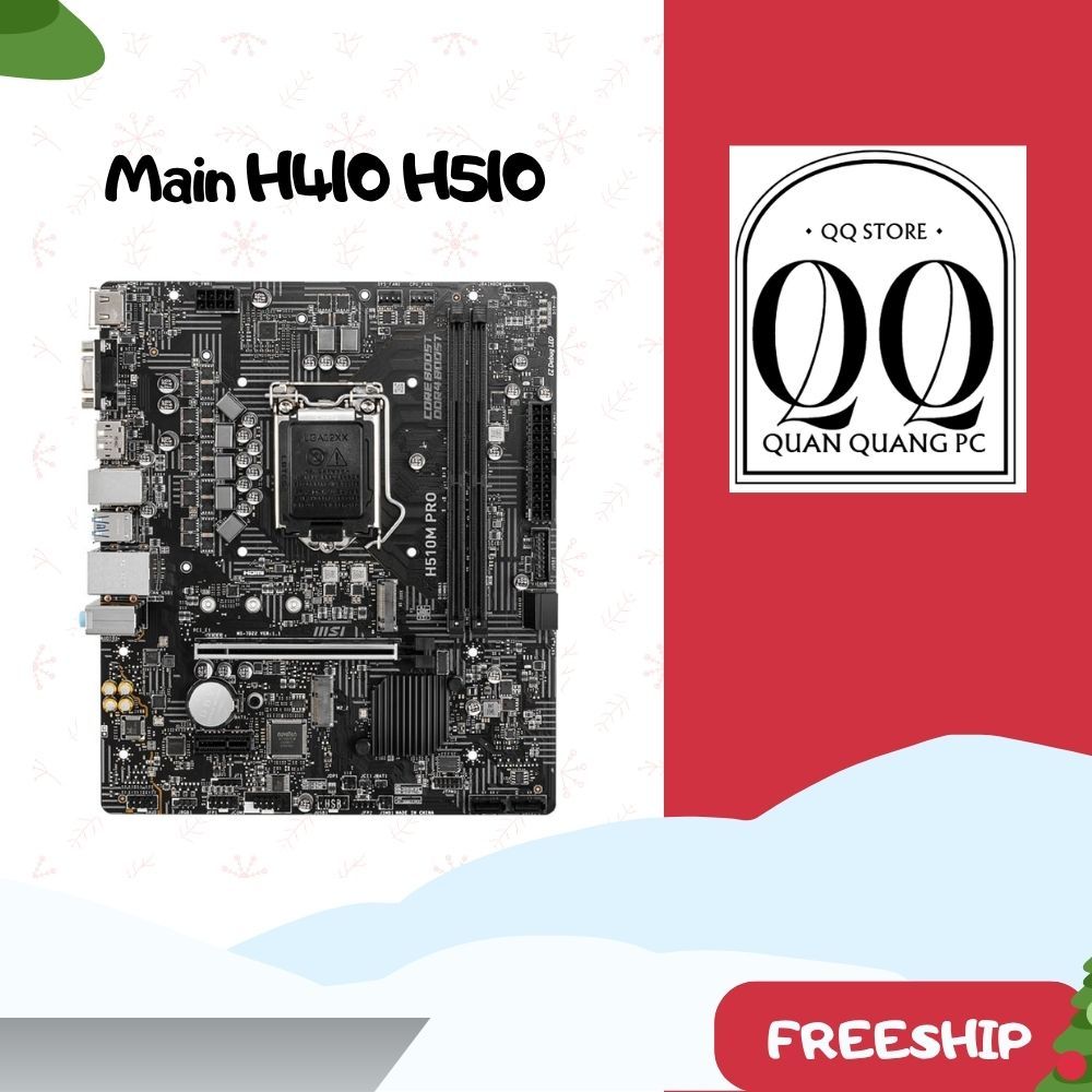 [ Bán Nhanh] MAIN GIGABYTE H410 Các Hãng TẶNG KÈM FE