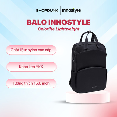 Balo Innostyle Colorlite Lightweight cho Laptop 15.6 inch