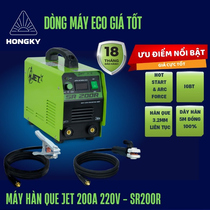 [SR200R] Máy hàn que JET - SR-200R
