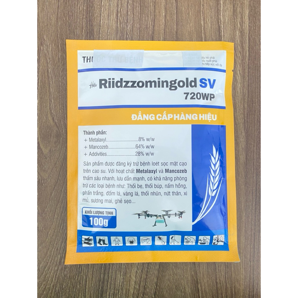 Ridzomingold 720WP gói 100g