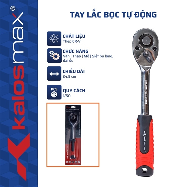 Tay lắc bọc tự động KALOS MAX KL-2410