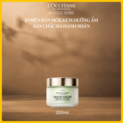 [SVIP] Kem Dưỡng Ẩm Săn Chắc Da Hạnh Nhân L'Occitane Almond Milk Concentrate 200ml