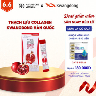 Thạch Lựu Collagen Hàn Quốc Kwangdong | 10 gói x 20g