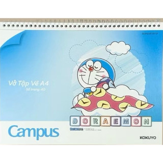 Vở vẽ lò xo A4 Campus