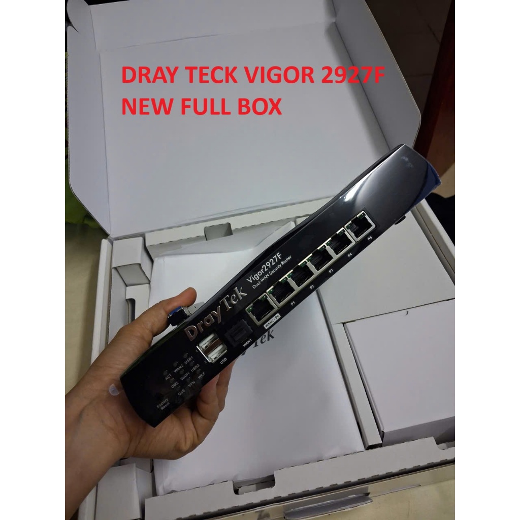 Thiết bị cân bằng tải DrayTek Vigor 2927F , NEW FULL BOX