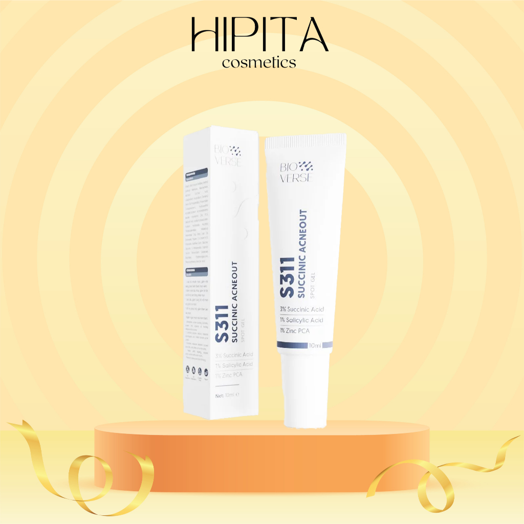 Gel chấm mụn Bioverse S311 Succinic Acneout 10ml