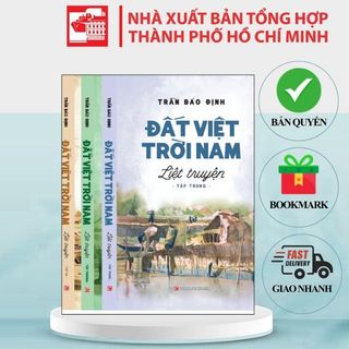 Sách Đất Trời Việt Nam Liệt Truyện - bộ 3c